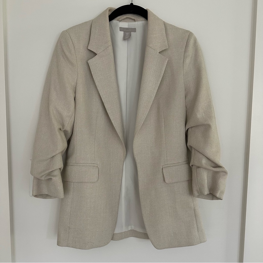 H&M Cream Women's Blazer